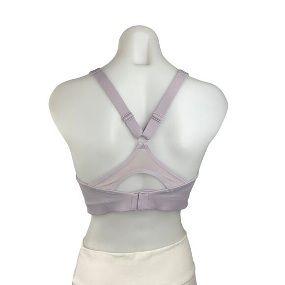 Athleta Advance Purple Pink Seamless Activewear Training Fitness Sports Bra 34DD - Picture 2 of 5